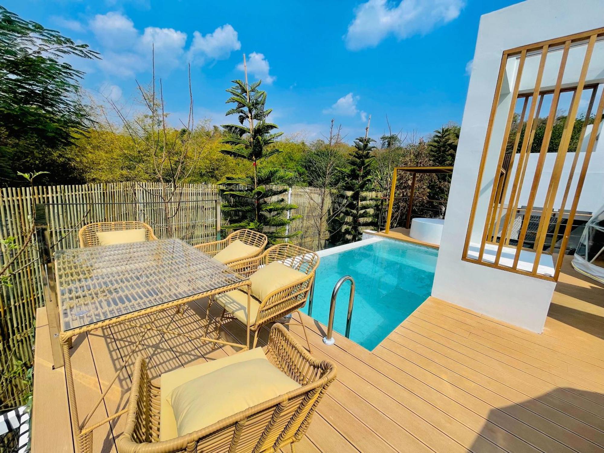 The X10 Nordic Tent And Glamping Pool Villa Khaoyai เขาใหญ่ - Sha Certified Ban Thung Sawang Экстерьер фото